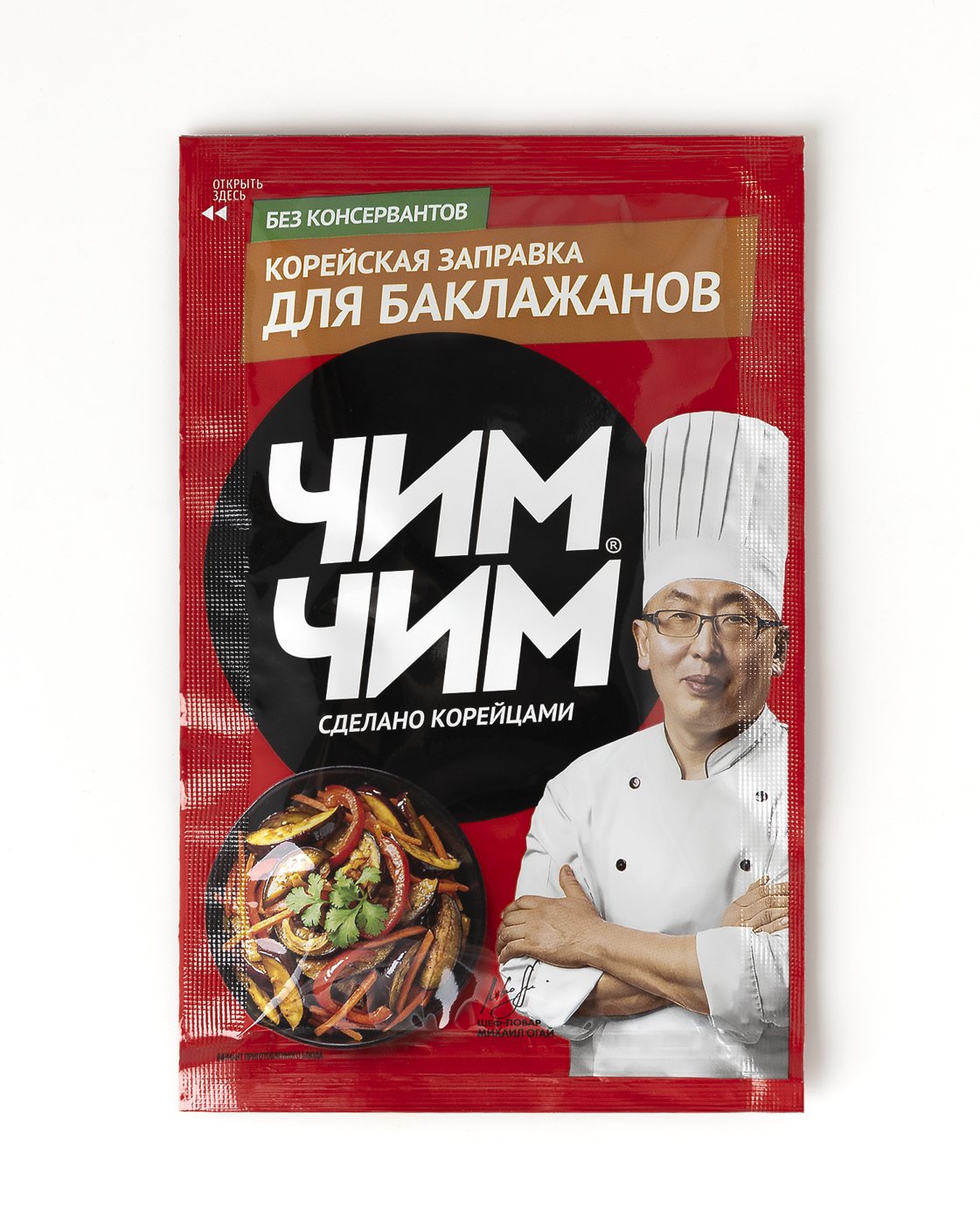 Корейская заправка для баклажанов, Чим-Чим, 60 г