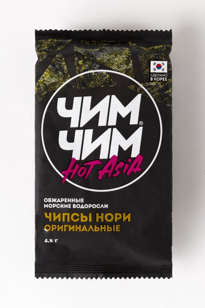 Чипсы нори «Оригинальные», Чим-Чим, 4,5 г