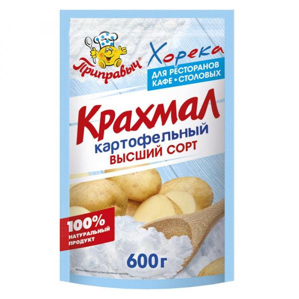 Крахмал картофельный высший сорт 600 гр.